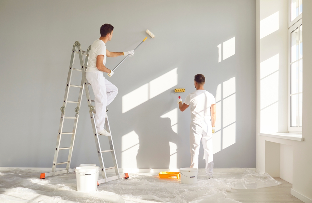Dit is het resultaat van glasvliesbehang laten aanbrengen in je nieuwbouwwoning in Venlo.